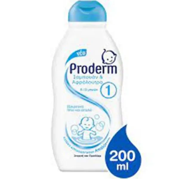 PRODERM SHAMPO 0-12 M 200ML