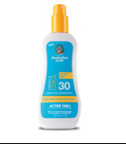 AUSTRALIAN GOLD SPF 30 ACTIVE CHILL SPRAY GEL 237 ML