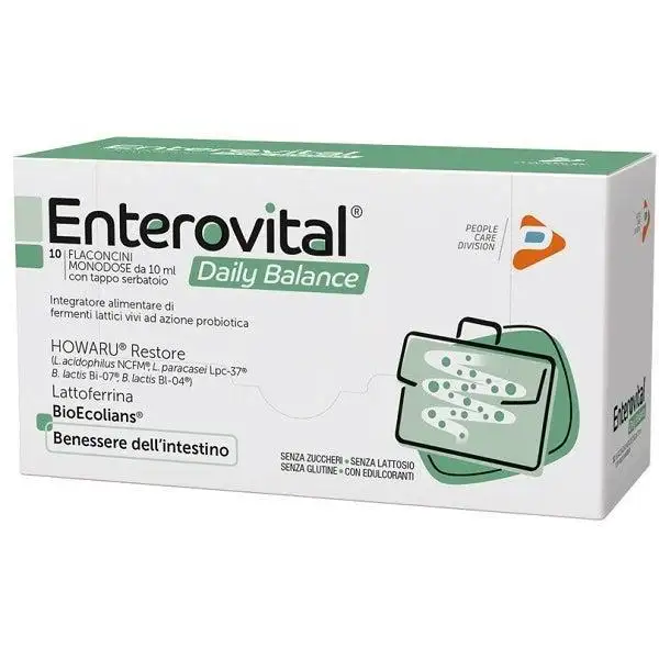 ENTEROVITAL x 10 FLACONCINI ORALI