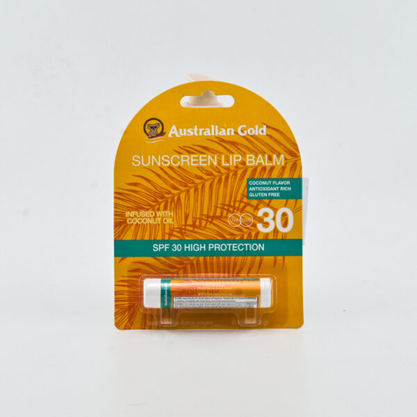 AUSTRALIAN GOLD SPF30 LIP BALM  4.2GR