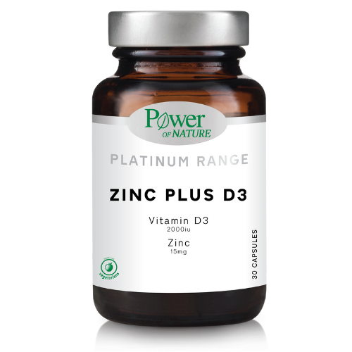 PLATINUM ZINC PLUS D3 CLASSICS 30s, CAPS