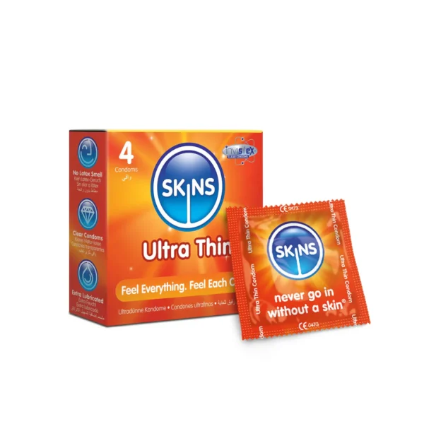 Skins Condoms Ultra Thin 4 Pack